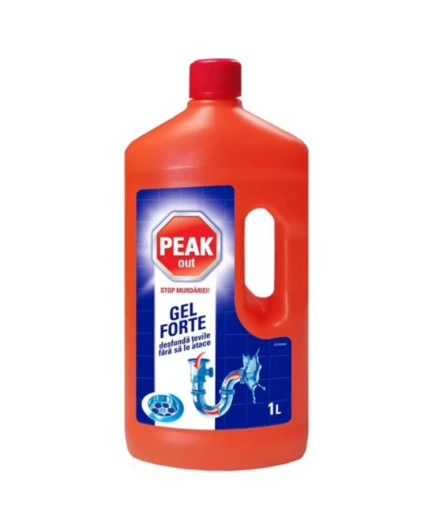 PEAK OUT SOLUTIE GEL DESFUNDAT 1L 